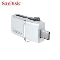 ราคา [แท้][ประกัน 5 ปี] 16GB, 32GB Sandisk Ultra Dual USB OTG Drive 3.0 for Android Phones 150MB/s micro usb (1544688145)