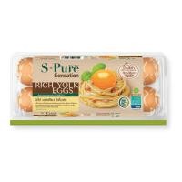 ราคา เอสเพียว ไข่ไก่ ริชโยล์ค แพ็ค 10 ฟอง S-Pure Rich Yolk Eggs Pack 10 (41329035030)