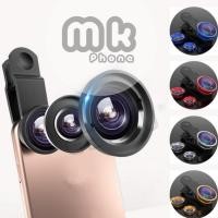ราคา คลิปมุมเลนส์กล้องโทรศัพท์มือถือ 3In1 Macro Fisheye (สากล) (20780089606)