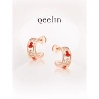 ราคา ต่างหูเพชร Qeelin Wulu Series โรสโกลด์ 18K มาพร้อมกล่องบรรจุภัณฑ์ (46010603536)