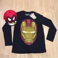 ราคา เสื้อยืดแขนยาวลิขสิทธิ์ Marvel ลาย Iron man (200824939)