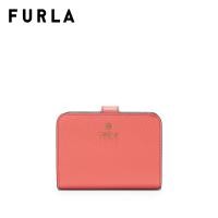 ราคา FURLA กระเป๋าสตางค์ผู้หญิง รุ่น CAMELIA S COMPACT WALLET สี APERITIVO+COLOR CRISTALLO d int. (53207733294)