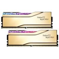 ราคา G.SKILL TRIDENT Z5 ROYAL NEO 64GB (32x2) 6000MHz GOLD (44950984448)