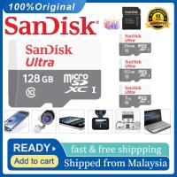 ราคา การ์ดหน่วยความจํา SanDisk Ultra Class 10 UHS-I microSD - (16GB/32GB/64GB/128GB/256GB/512GB)(Max R: 100MB/s)(SDSQUNR) (57612489855)