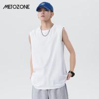 ราคา MeTozone Mens Vest Fitness Loose Sports and Leisure T-shirt (57209300111)