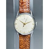 ราคา นาฬิกาเก่า นาฬิกาไขลาน นาฬิกาข้อมือโบราณไซโก้ Vintage Seiko Laurel “S mark” Rare Linen dial (15585889150)