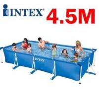 ราคา Intex สระน้ำ เฟรมพูล สี่เหลี่ยม (4.5x2.2x0.84 ม.) รุ่น 28273 (6519289093)