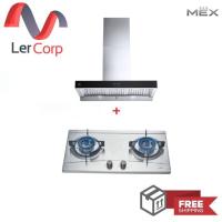 ราคา (MEX)เตาฝัง+เครื่องดูดควัน MEX MX472MM+K632BFX90 (9094693877)