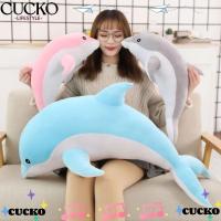 ราคา โชค ของเล่นตุ๊กตาปลาโลมา, หน้า ผ้าฝ้ายเติม 30/ 50 ซม.หมอนปลาโลมา, ตกแต่งบ้านนุ่มสีฟ้าสีชมพูสีเทาสัตว์ตุ๊กตา (52313648240)