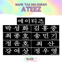 ราคา สติ๊กเกอร์ TRANSPARENT ATEEZ NAMETAG 2 ชิ้น NAME TAG TRANSPARENT STICKER NAME KPOP UNOFFICIAL YUNHO (54912219390)