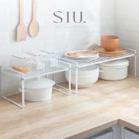 ราคา Miso Steel Kitchen Rack Organizer - Aesthetic Multipurpose Kitchen Organizer Iron Rack - Multifunctional Storage Spice Rack (45106581751)