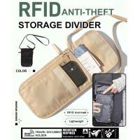 ราคา ขายดีาใส่แฟ้มป้องกันการโจรกรรมอเนกประสงค์/กระเป๋าใส่เอกสาร ID พกพากันน้ำ สําหรับผู้ชาย/ช่องใส่บัตรหนังสือเดินทางและบัตรประจำตัว (27258077146)