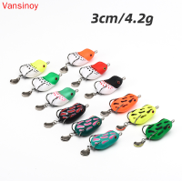 ราคา Vansinoy 3 ซม . / 4 . 2 กรัม กบยางแก้คัน เหยื่อตกปลา เหยื่อปลอม เหยื่อตกปลารูปกบขนาด (10603186672)