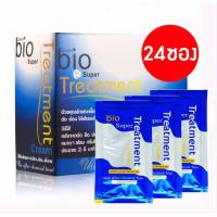 ราคา กรีนไบโอ ซุปเปอร์ ทรีทเม้นท์ บำรุงผม Green Bio Super Treatment 1 กล่อง 24 ซอง ช่วยปรับสภาพเส้นผม หลังการยึด ดัด ทำสีผม (50006321579)