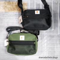 ราคา Carhar สะพายข้างใบใหญ่จุของได้เยอะ ตาข่ายด้านหน้า มีช่องเล็ก ๆ หลายช่อง สายสะพายยาว (43221909827)