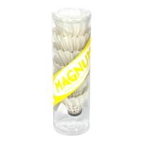 ราคา [สินค้าส่งด่วน] แมกนั่ม ลูกขนไก่สีเหลือง 1X6 MAGNUM SHUTTLECOCK YELLOW 1X6 (56212068816)