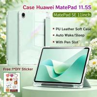 ราคา เคส Huawei MatePad 11.5S 2026 ใหม่พร้อมช่องเสียบปากกาเคสแม่เหล็ก HUAWEI MatePad SE 11 นิ้วฝาครอบด้านหลังโปร่งใส MatePad 11.5 PaperMatte Case MatePad Air 11.5 นิ้ว (50162033377)