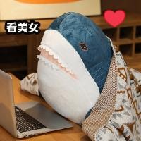 ราคา หมอนฉลามของเล่นตุ๊กตาฉลามใหญ่ตุ๊กตาฉลามปลาวาฬตุ๊กตาหมอนแถบยาวหญิง โอเค (46361165728)