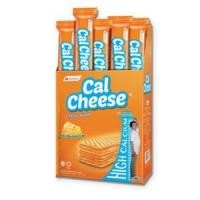 ราคา calcheese แคลชีส เวเฟอร์สอดไส้ครีมรสชีส 8.5 กรัม 1 กล่อง บรรจุ 24 ชิ้น 1 ชิ้น 8.5 กรัม (6509885599)