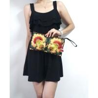 ราคา กระเป๋าม้ง ผ้าปัก มีซิป กระเป๋าคลัช (13516918009)