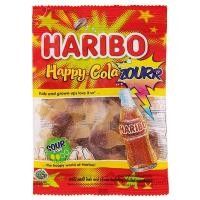 ราคา ฮาริโบ้กัมมี่กลิ่นโคล่าผสมเลมอน 80กรัม Haribo Cola Lemon Gummy 80g. [หมายเลขบาร์โค้ด 8691216090491] (57212730050)