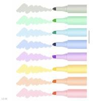 ราคา ☃ชุด​ปากกาไฮไลท์ 8​ สี​ 8​ ด้าม Chosch ​ ปากกาเน้นข้อความ สีพาสเทล CS-H716 (10563843198)
