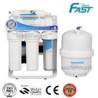 ราคา เครื่องกรองน้ำ 5 ขั้นตอนระบบ RO 75 GPD FAST PURE (STANDING WITH PRESSURE METER) (1565748425)