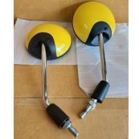 ราคา กระจก มองหลัง SCOOPY-I ปี 2009, 2012 สีเหลือง รหัสสี Y192C # ขายเป็นคู่ # 1010-079-10ZY (6231726274)