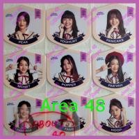 ราคา แผ่นรองแก้ว เทรนนี BNK48 ปาเอญ่า แพนเค้ก วิว Bnk รุ่น3 Coaster เธียเตอร์ Ganbare! Kenkyuusei Trainee ทรก ที่รองแก้ว (12893375183)