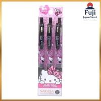 ราคา Hello Kitty Ballpoint Pen Sarasa Clip Black Set of 3 0.5mm Gal Sanrio Fuji JapanDirect (43481873702)