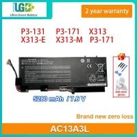 ราคา Original AC13A3L Battery สำหรับ Acer Aspire P3-131 P3-171 X313 X313-E X313-M P3-171 40Wh 5280MAh 7.6V (14096468989)