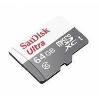 ราคา ⚡️กรุงเทพฯด่วน1ชั่วโมง⚡️ SANDISK ULTRA MICROSDXC ความเร็ว 100MBS ความจุ 64GB CLASS10 SDSQUNS_064G_GN3MN (2725734392)