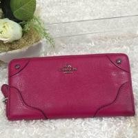 ราคา Coach accordian zip wallet (762941495)