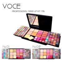 ราคา VOCE PROFESSIONAL MAKE-UP KIT 735-1 พาเลทแต่งหน้า ชุดใหญ่ (1259670618)