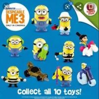 ราคา Despicable Me 3 ( Minions) Happy Meal McDonald’s 2017 ครบชุด (13540073149)