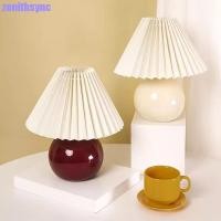 ราคา ZENITHSYNC โคมไฟติดผนัง, จีบโคมไฟตั้งโต๊ะสไตล์มินิมอล, DIY Nordic ล้างทําความสะอาดได้โมเดิร์นผ้าโคมไฟตั้งพื้นฝาครอบโคมระย้า (47511822276)