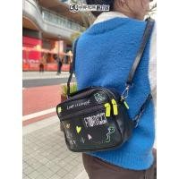 ราคา Adidas Clover Fioucci Joint Graffiti Niche Crossbody Bag กระเป๋าสะพายคู่กระเป๋าถือ FL9638 (47261570679)