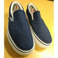 ราคา VANS Slip On / Denim NAVY Blue (แท้ มือสอง) (2338674801)
