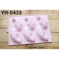ราคา YH-0433 แม่พิมพ์ซิลิโคนพุดดิ้งช็อคโกแลตปลาคราฟ (56311718350)