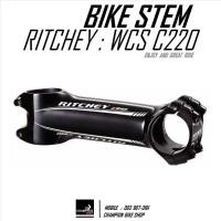ราคา คอแฮนด์จักรยาน สเต็ม RITCHEY WCS C220 BLACK STEM -+6 Deg. สีดำเงา (24752771697)