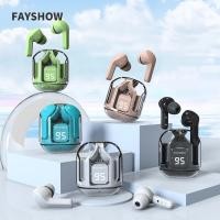 ราคา หูฟัง FAYSHOWTH พร้อมไมโครโฟนจอแสดงผล LED HQAi H4 Tws, แฟชั่นลดเสียงรบกวนไร้สายบลูทูธ 5.0 กีฬาชุดหูฟังสําหรับเล่นเกม (42032229260)