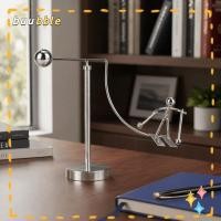 ราคา BUUBBLE 2pcs Dynamic Balancing Man รูป, Electroplating Iron Perpetual Motion รุ่น, Collectible Figurines Silver หมุน Kinetic Art ของเล่นตกแต่งบ้าน (53312470658)