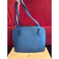 ราคา (Used) กระเป๋า Louis Vuitton - Epi Lussac Shoulder Bag Tote (Blue) (27775079797)