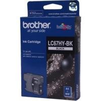ราคา LC-67HY-BKBrother LC-67HY-BK Black ตลับหมึกอิงค์เจ็ท สีดำ ของแท้ (6955199730)