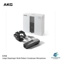ราคา AKG C114 ไมค์คอนเดนเซอร์บันทึกเสียง ไดอะแฟรมขนาดใหญ่ เปลี่ยนรูปแบบการรับเสียงได้ (51062252262)