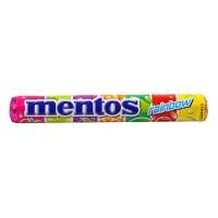 ราคา เมนทอสเรนโบว์ลูกอมรสผลไม้รวม 37กรัม Mentos Roll Rainbow Candy 37g. [หมายเลขบาร์โค้ด 6921211104230] (49762735387)