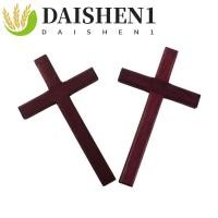 ราคา DAISHEN1 Christian Decor สร้อยคอจี้ของขวัญตกแต่งบ้านศาสนา Charm สวดมนต์จี้ไม้กางเขน (43532022311)