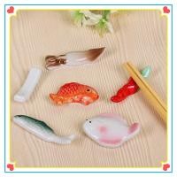 ราคา ที่วางตะเกียบเซรามิค รูปปลาน่ารัก สําหรับวางช้อน ส้อม ไม้พาย ตะเกียบ (20871454794)