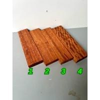 ราคา ไม้ประดู่สีเข้มๆติดลายสวย ขนาดกว้าง 5.3Cm. ยาว 19Cm. หนา 1.5และ2Cm. (42819408512)