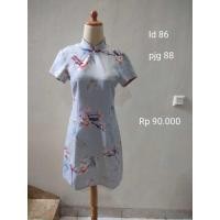 ราคา ชุดกี่เพ้าผู้หญิงสีฟ้า (24112911885)